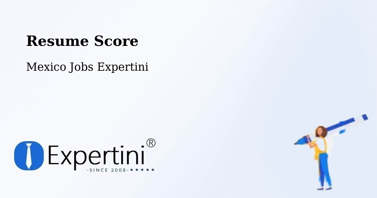 Resume Score & Job Description Match Tool – Espinal - Mexico Jobs Expertini